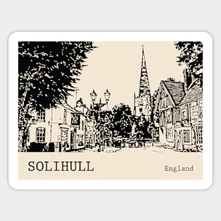 Solihull England Sticker
